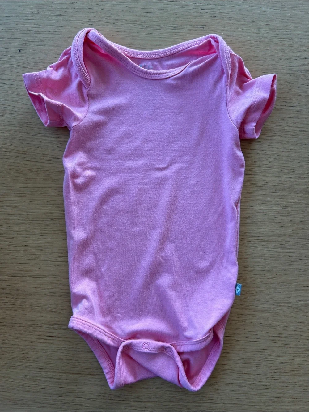 Kyte BABY Pink Short-Sleeve One-Piece Bodysuit
